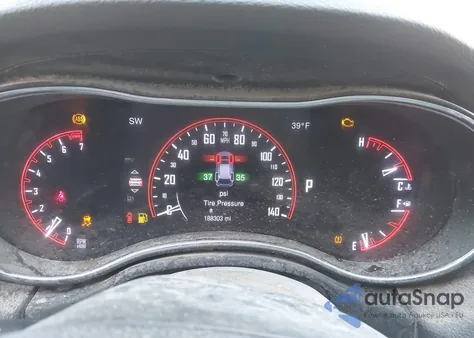 2015 Dodge Durango Limited z USA, uszkodzony, nr VIN 1C4RDJDG2FC771737